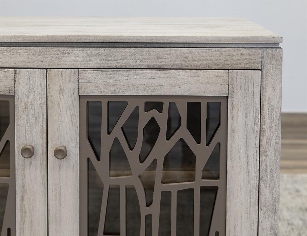 IFD - Forest - 4 Glass Door Console veiw 4