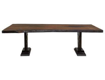 IFD - Forge - Live Edge Rectangular Dining Table in Brown - IFD5821DINTBL view 2