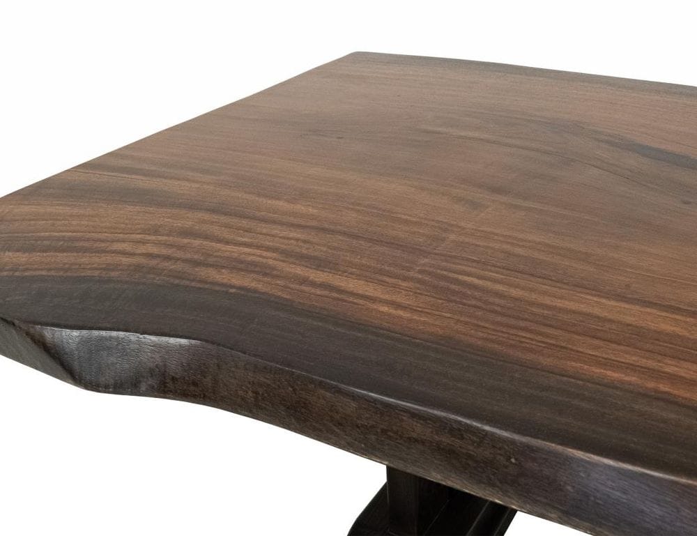IFD - Forge - Live Edge Rectangular Dining Table in Brown - IFD5821DINTBL view 4