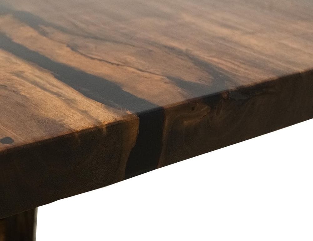 IFD - Forge - Live Edge Rectangular Dining Table in Brown - IFD5821DINTBL view 5