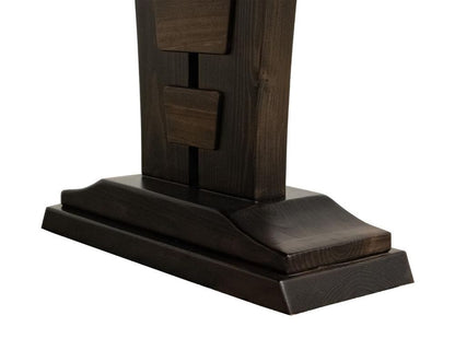IFD - Forge - Live Edge Rectangular Dining Table in Brown - IFD5821DINTBL view 6