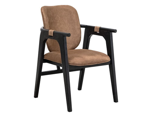 IFD - Forge - Poly Suede Upholstered Chair in Brown - IFD5826CHU view 1