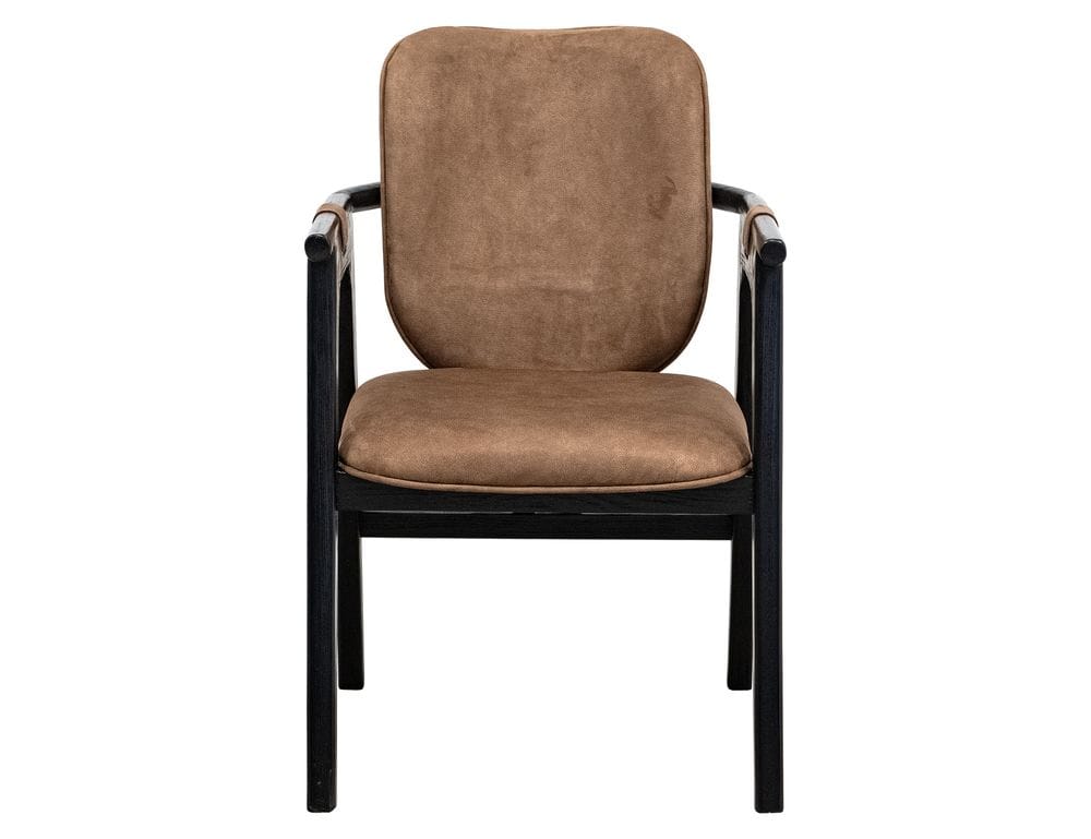 IFD - Forge - Poly Suede Upholstered Chair in Brown - IFD5826CHU view 2