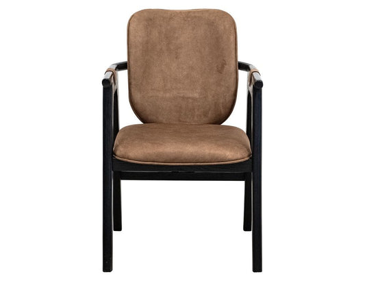 IFD - Forge - Poly Suede Upholstered Chair in Brown - IFD5826CHU view 2