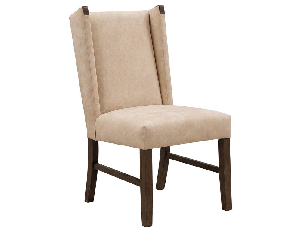 IFD - Forge - Poly Suede Upholstered Chair in Ivory (Set of 2) - IFD5821CHU view 1
