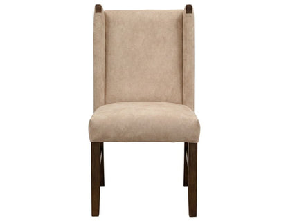 IFD - Forge - Poly Suede Upholstered Chair in Ivory (Set of 2) - IFD5821CHU view 2