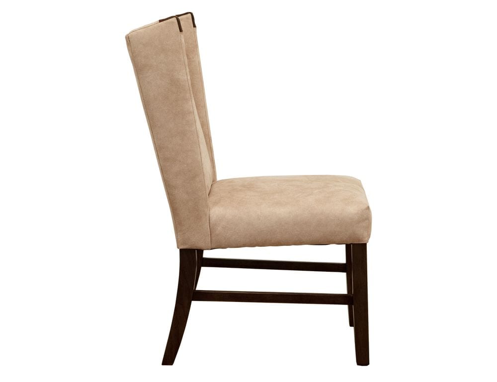 IFD - Forge - Poly Suede Upholstered Chair in Ivory (Set of 2) - IFD5821CHU view 3
