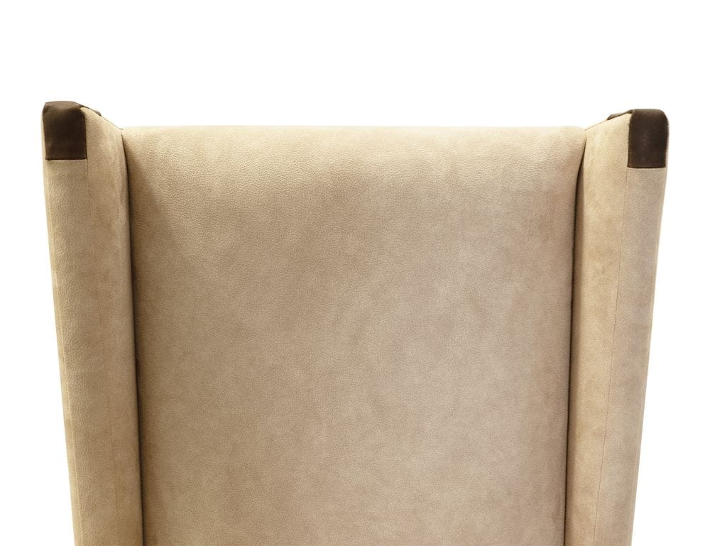IFD - Forge - Poly Suede Upholstered Chair in Ivory (Set of 2) - IFD5821CHU view 6