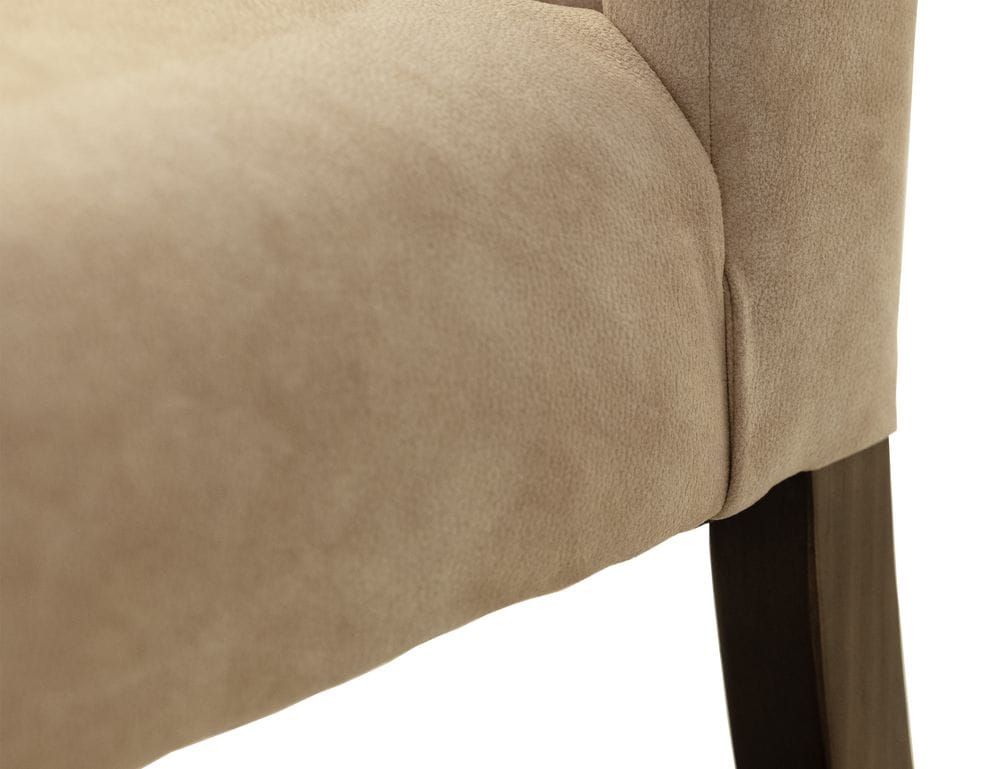 IFD - Forge - Poly Suede Upholstered Chair in Ivory (Set of 2) - IFD5821CHU view 8