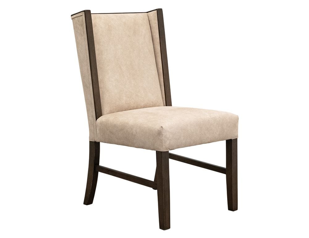 IFD - Forge - Poly Suede Upholstered Chair in Ivory (Set of 2) - IFD5822CHU view 1