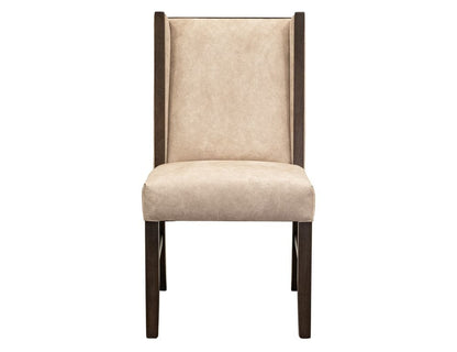 IFD - Forge - Poly Suede Upholstered Chair in Ivory (Set of 2) - IFD5822CHU view 2