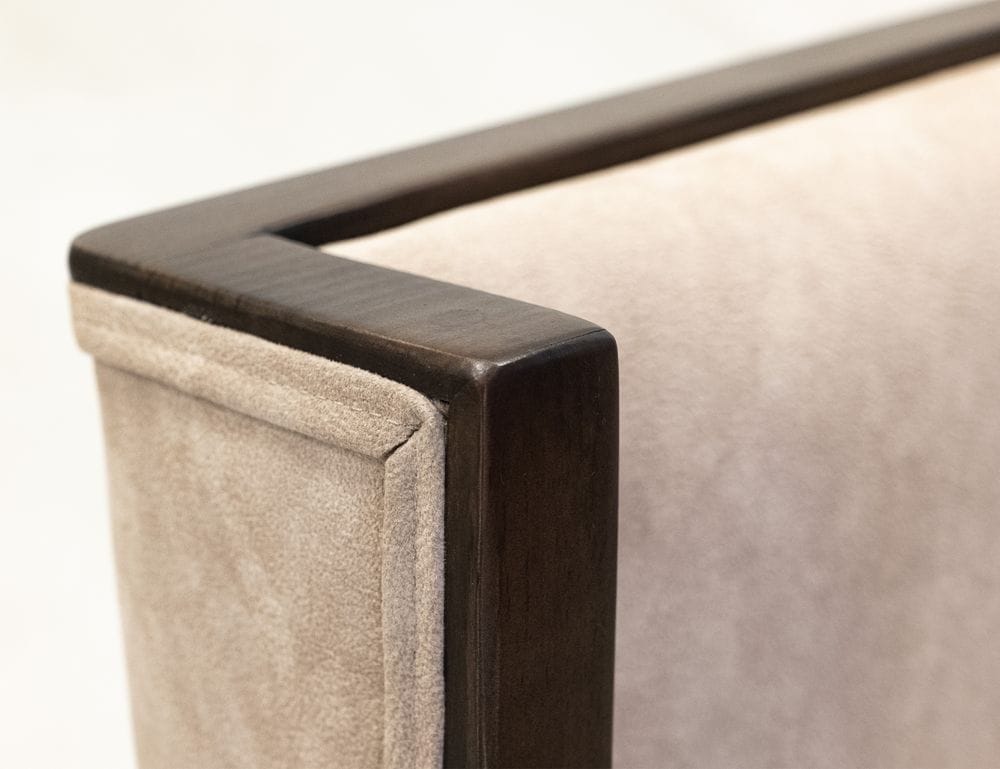 IFD - Forge - Poly Suede Upholstered Chair in Ivory (Set of 2) - IFD5822CHU view 5