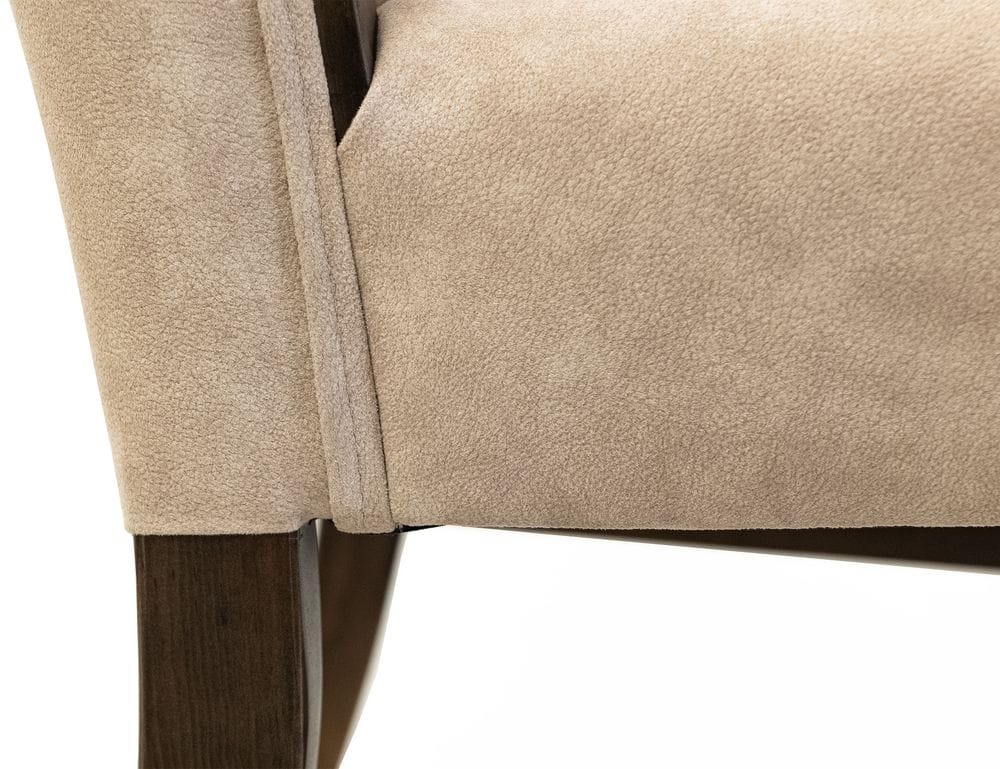 IFD - Forge - Poly Suede Upholstered Chair in Ivory (Set of 2) - IFD5822CHU view 7