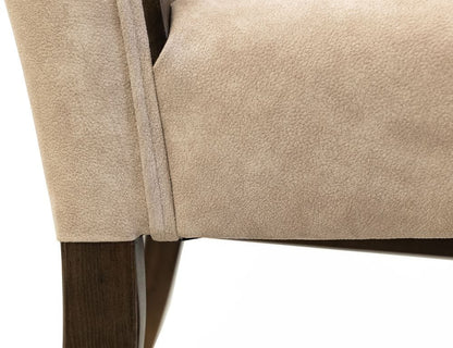 IFD - Forge - Poly Suede Upholstered Chair in Ivory (Set of 2) - IFD5822CHU view 7