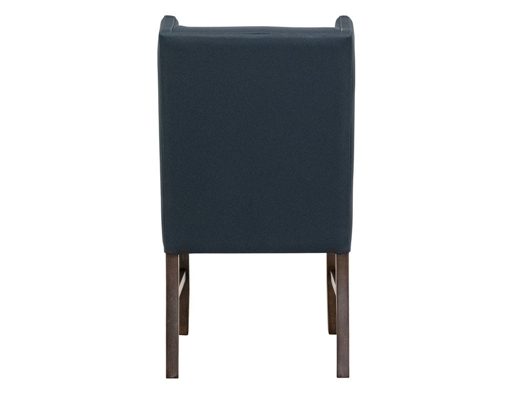 IFD - Forge - Upholstered Chair (100% Leather) in Blue (Set of 2) - IFD5823CHUBL view 4
