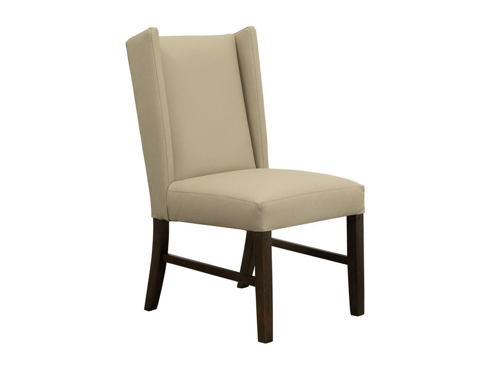 IFD - Forge - Upholstered Chair (100% Leather) in Ivory (Set of 2) - IFD5823CHUBG view 1