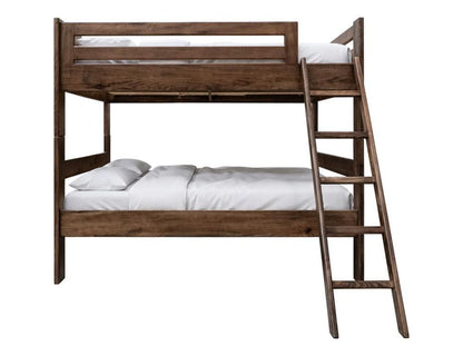 IFD - Forte - Full Over Full Bunk Bed in Brown - IFD3732BNKBEDFLFL view 2