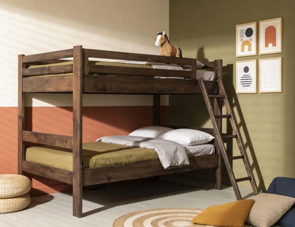 IFD - Forte - Full Over Full Bunk Bed in Brown - IFD3732BNKBEDFLFL view 3