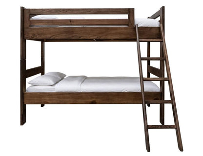 IFD - Forte - Twin Over Twin Bunk Bed in Brown - IFD3732BNKBEDTWTW view 1