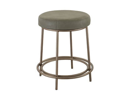 IFD  - Frida  - Wooden Frame & Metal Base, 24" Stool  - Green  - IUP802-STL24-232 view 1