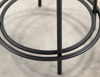 IFD  - Frida  - Wooden Frame & Metal Base, 24" Stool  - Orange  - IUP802-STL24-202 view 5