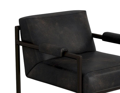 IFD  - Galena  - Armchair  - Black  - IUP921-ACH-216 view 3