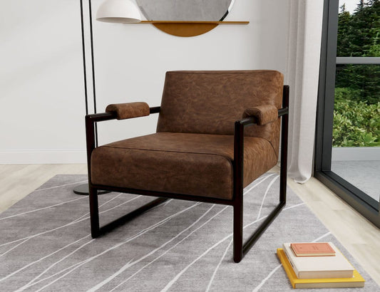 IFD  - Galena  - Armchair  - Dark Brown  - IUP921-ACH-212 view 2