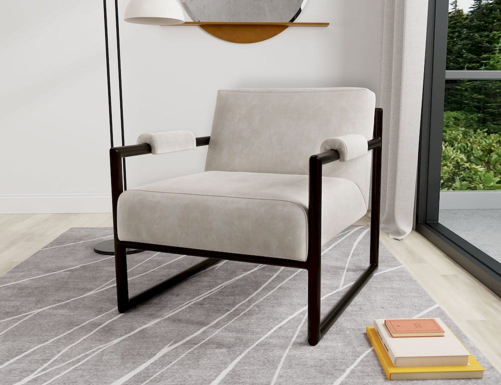 IFD  - Galena  - Armchair  - Gray  - IUP921-ACH-210 view 2