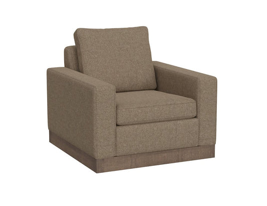 IFD  - Georgia  - Wooden Frame & Base, Armchair  - Brown  - IUP722-ACH-152 view 1