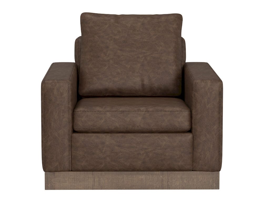 IFD  - Georgia  - Wooden Frame & Base, Armchair  - Brown  - IUP722-ACH-212 view 2