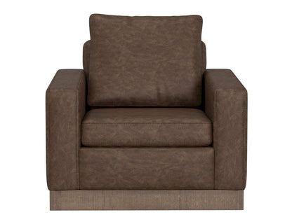 IFD  - Georgia  - Wooden Frame & Base, Armchair  - Brown  - IUP722-ACH-212 view 2