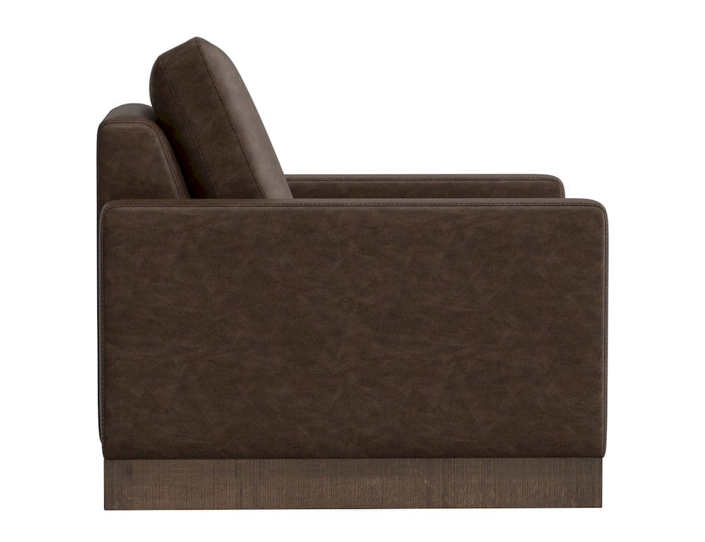 IFD  - Georgia  - Wooden Frame & Base, Armchair  - Brown  - IUP722-ACH-212 view 3