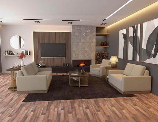 IFD - Georgia - Wooden Frame & Base, Loveseat - IUP722-LOV-151 view 2