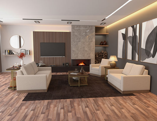 IFD - Georgia - Wooden Frame & Base, Loveseat - IUP722-LOV-161 view 2