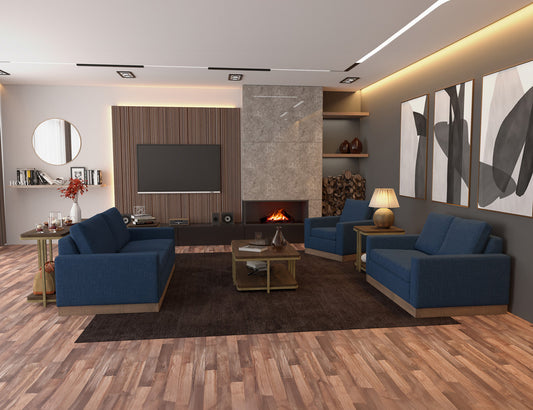 IFD - Georgia - Wooden Frame & Base, Loveseat - IUP722-LOV-221 view 2