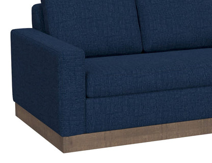 IFD  - Georgia  - Wooden Frame & Base, Sectional Left-Arm Loveseat  - Blue  - IUP722-LOV-LF-221 view 3