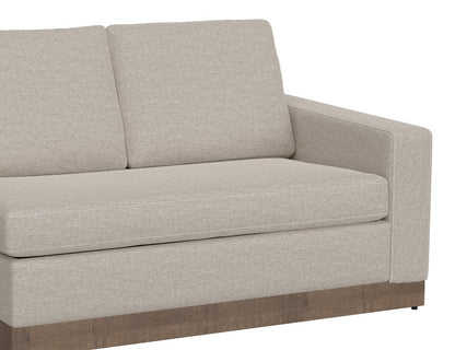 IFD  - Georgia  - Wooden Frame & Base, Sectional Right-Arm Loveseat  - Beige  - IUP722-LOV-RT-161 view 3