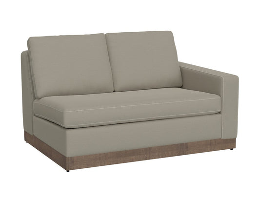 IFD  - Georgia  - Wooden Frame & Base, Sectional Right-Arm Loveseat  - Gray  - IUP722-LOV-RT-151 view 1