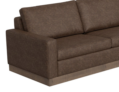 IFD - Georgia - Wooden Frame & Base, Upholstered Square Ottoman - IUP722-OTT-212 view 4