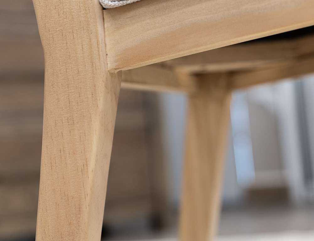 IFD - Giza - Upholstered Seat Wooden Chair (Set of 2) - IFD6121CHR veiw 5
