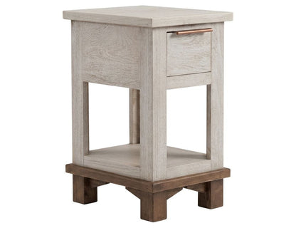 IFD - Golden Loft - 1 Drawer, Chairside Table in Gray - IFD6333CST view 1