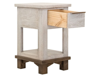 IFD - Golden Loft - 1 Drawer, Chairside Table in Gray - IFD6333CST view 3