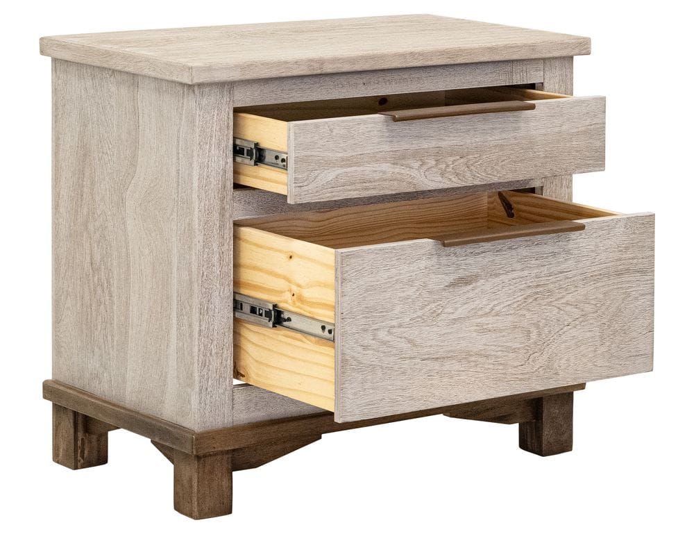 IFD - Golden Loft - 2 Drawer, Nightstand in Gray - IFD6333NTS view 3