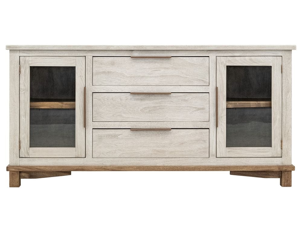 IFD - Golden Loft - 3 Drawer & 2 Door, Buffet in Gray - IFD6333BFF view 2