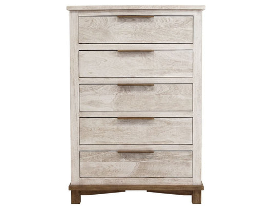 IFD - Golden Loft - 5 Drawer, Chest in Gray - IFD6333CHT view 2
