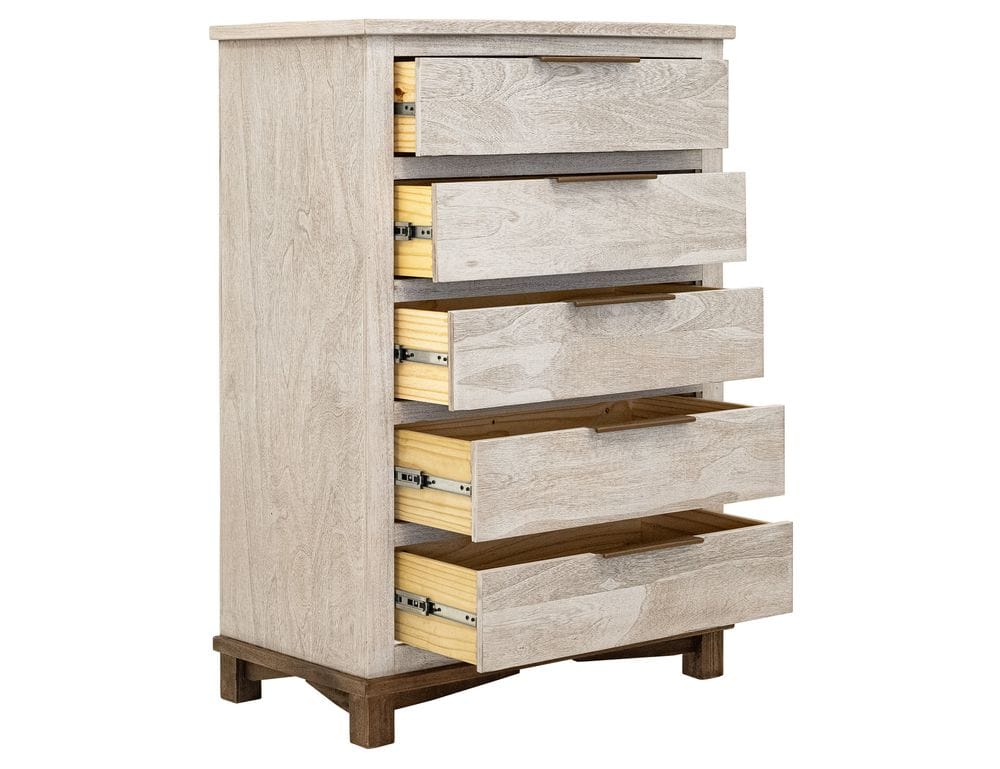 IFD - Golden Loft - 5 Drawer, Chest in Gray - IFD6333CHT view 3