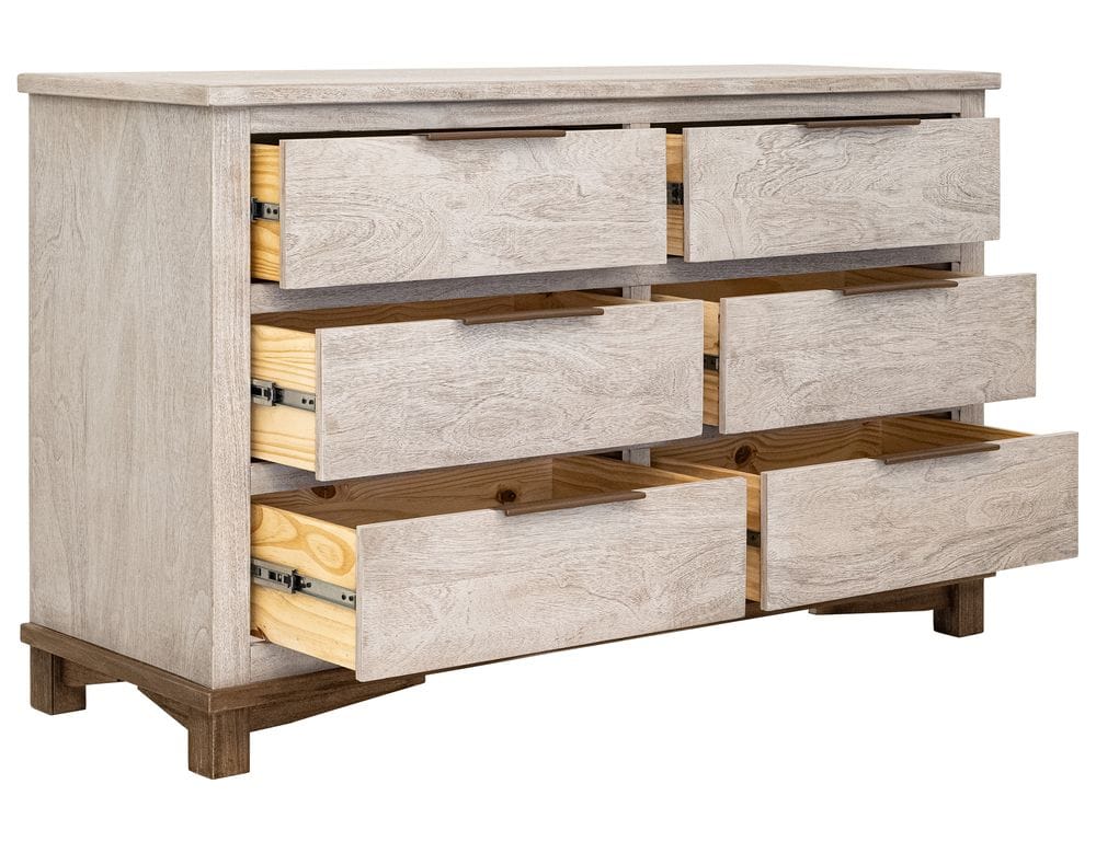 IFD - Golden Loft - 6 Drawer, Dresser in Gray - IFD6333DSR view 3