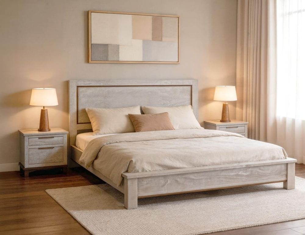 IFD - Golden Loft - Queen Bed in Gray - IFD6333BEDQE view 3