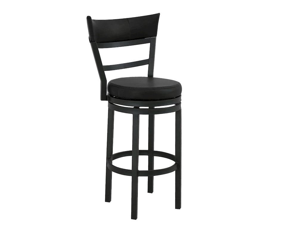 IFD  - Gray II  - Barstool 24"  - Black  - IUP703-BST24-216 view 2