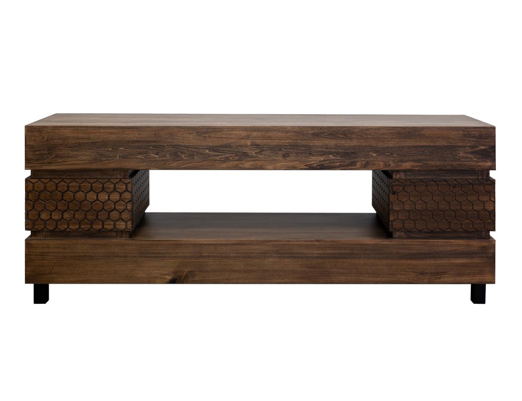 IFD - Honey - 2 Drawers TV Stand veiw 2